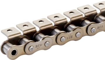 Łańcuch rolkowy standardowy z zabierakiem DIN 8187 jednorzędowy 1”x17,02mm, zabierak  A1/01