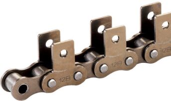 Łańcuch rolkowy standardowy z zabierakiem DIN 8187 jednorzędowy 1”x17,02mm, zabierak  MK1/02