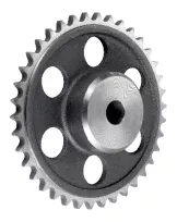 Koło łańcuchowe z piastą żeliwne dwurzędowe 1/2''x5/16'' Z76