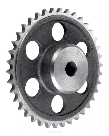 Koło łańcuchowe z piastą żeliwne jednorzędowe 1 1/2''x1'' Z57