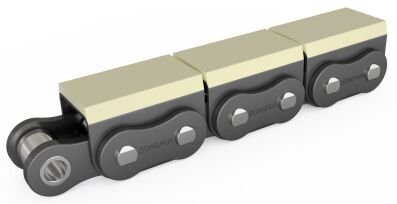Łańcuch rolkowy standardowy z zabierakiem typu ”U” 1/2”x5/16”