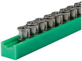 Prowadnica łańcucha rolkowego jednorzędowego, typ U profil 3, 5/8”x1/4”