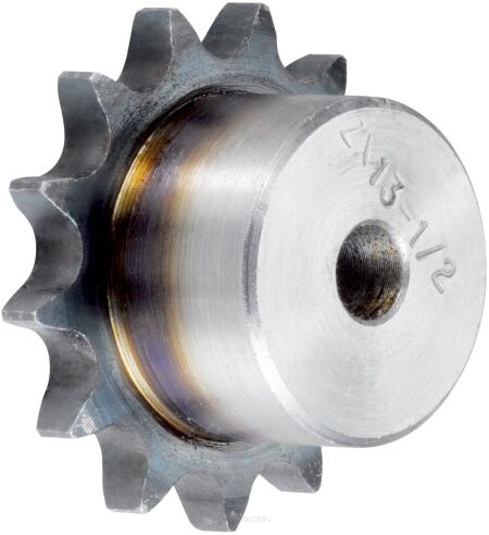 Koło łańcuchowe z piastą hartowane zęby jednorzędowe 3/8''x7/32'' Z19