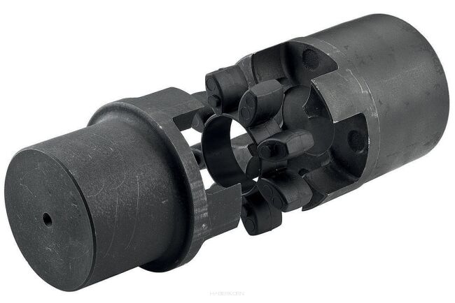 Piasta sprzęgła kłowego TRASCO® długa, żeliwna GRMP 38/45 B L
