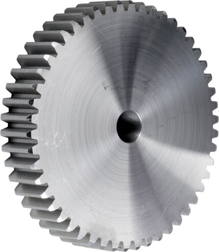 Koło modułowe stalowe bez piasty z uzębieniem prostym stalowe, moduł 4 Z100