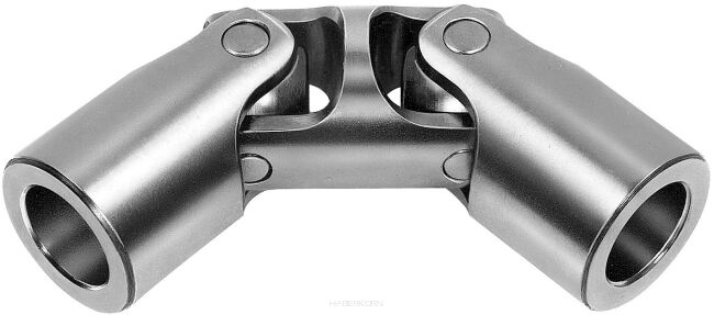 Przegub DIN 808-G (wykonanie precyzyjne) podwójny, z łożyskiem ślizgowym, krótki 225G 16x32