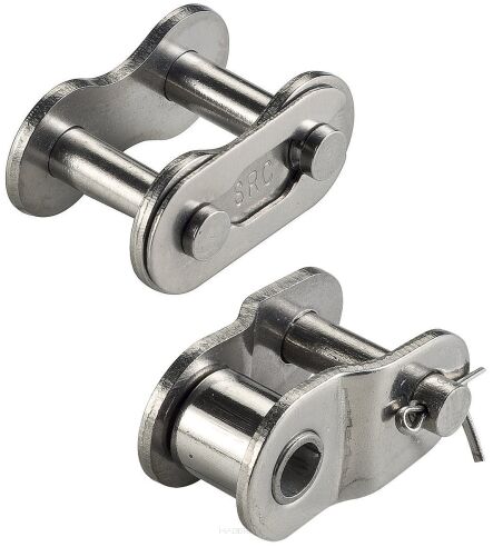 Spinka łańcucha rolkowego nierdzewnego standardowego DIN 8187 jednorzędowa 3/8”x7/32”