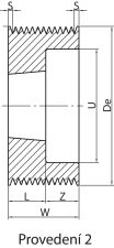 Koło pod pasy klinowe wielorowkowe, pod Taper Lock® PBY355J4 TL2517 - 3