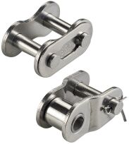Półspinka łańcucha rolkowego nierdzewnego standardowego DIN 8187 jednorzędowa 1/2”x5/16”