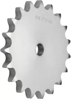 Koło łańcuchowe bez piasty jednorzędowe 6x2,8mm Z22