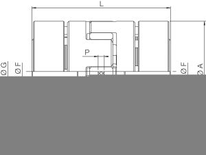Piasta sprzęgła bezluzowego kłowego TRASCO® z pierścieniem zaciskowym, aluminiowa GESA 19/24 - 3