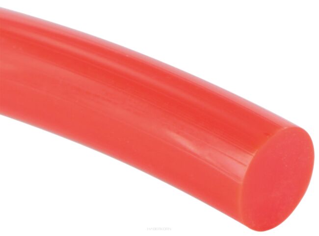 Pas klinowy poliuretanowy okrągły z metra niewzmocniony 2mm, 90 Shore A
