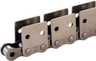 Łańcuch rolkowy standardowy z zabierakiem DIN 8187 jednorzędowy 1”x17,02mm, zabierak  MK2/02
