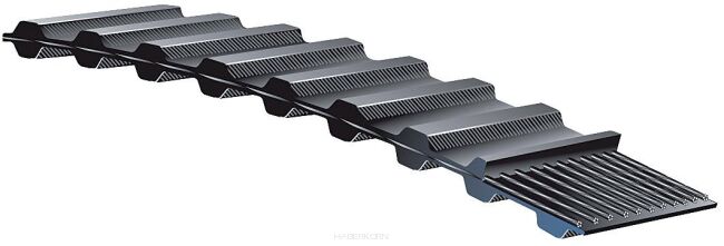 Pas zębaty neoprenowy obustronnie uzębiony PowerGrip TP-270-H-100, Z54