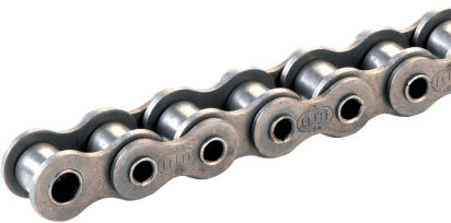 Łańcuch rolkowy standardowy z pustymi sworzniami nierdzewny jednorzędowy 1”x17,02 mm