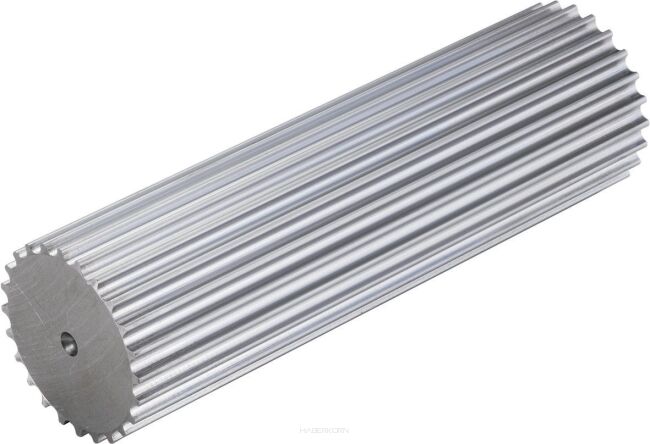 Wałek zębaty aluminowy 5M Z23 L200mm