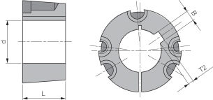 Tuleja mocująca Taper Lock® typ 3535/70 - 2