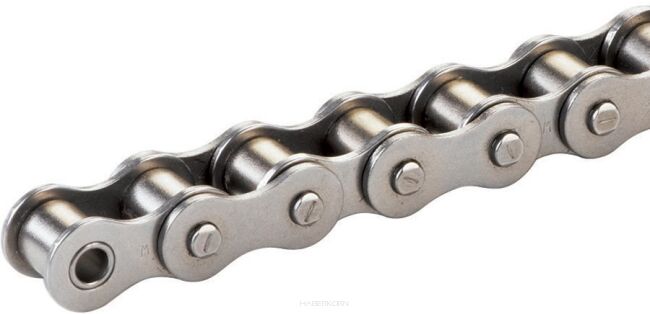Łańcuch rolkowy odporny na korozję IWIS CR DIN 8187 jednorzędowy 1/2”x5/16”