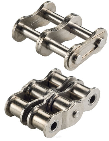 Spinka łańcucha rolkowego bezobsługowego WIS MEGAlife I DIN 8187 dwurzędowa 3/4”x7/16” RD